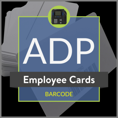 ADP Employee Barcode Card