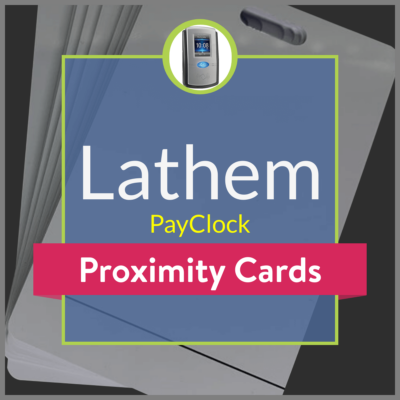 Lathem PayClock Proximity Cards
